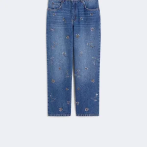 Weekend Max Mara Jeans in denim con ricamo Manetta PE26