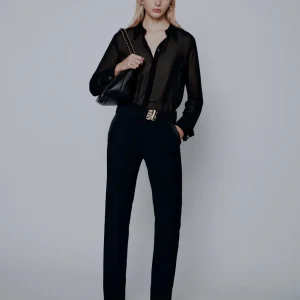 Marella ART. 365 Pantalone dritto con cintura MLTElica PE26