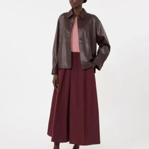 Weekend Max Mara Giacca corta a camicia in nappa Scatola PE26