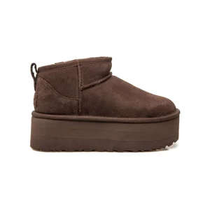 Stivaletti Platform UGG marrone