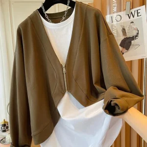 Amelia - Felpe girocollo con maniche lunghe