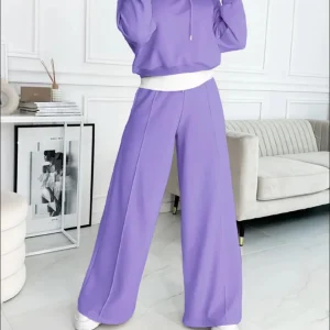 Athena - Maglia a maniche lunghe e pantaloni con coulisse in due pezzi